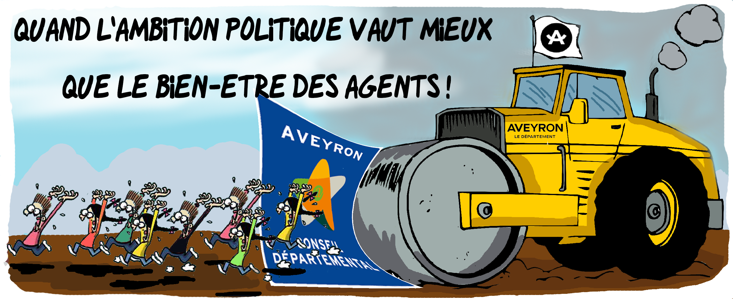 Mobilisation des Agents du Département de l’Aveyron