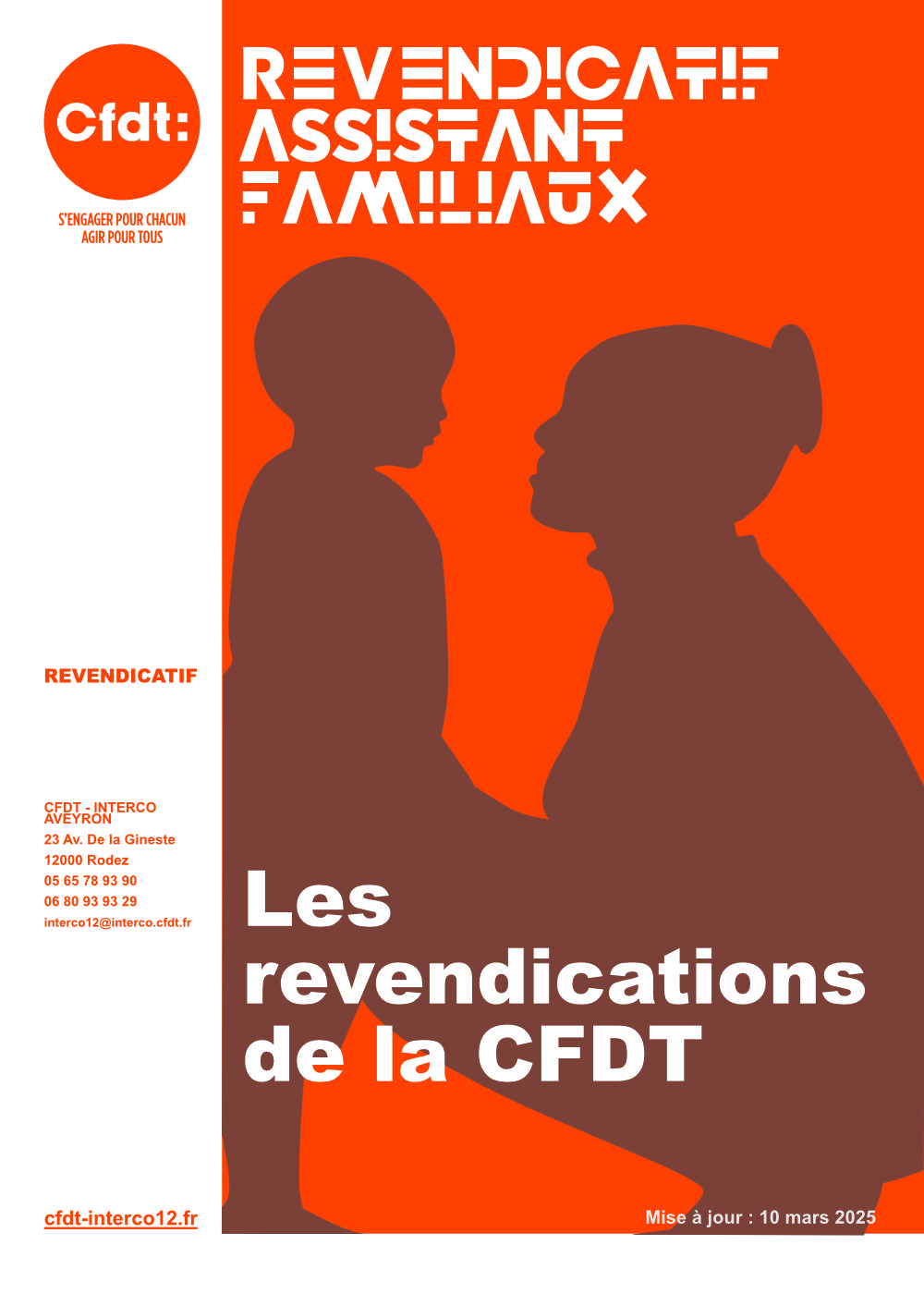 Revendicatif CFDT Aveyron sur les Assistants Familiaux 